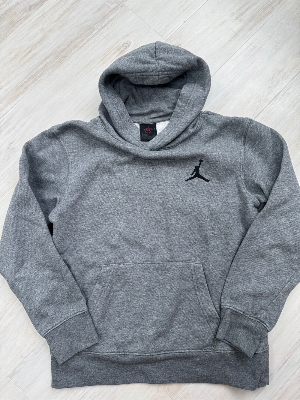 Jordan Kid's Gray Pullover Hoodie